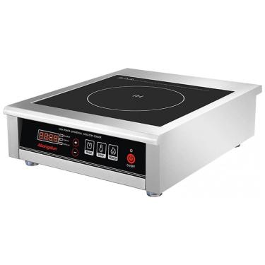 Imagem de Cooktop de Indução Elétrico Portátil 1 Queimador, 3500W, 220V, ABANGDUN, Prateado