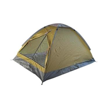 Imagem de Dynwave Tenda Portátil para Casal, Estrutura Compacta, Montagem Prática, Proteção Solar em Viagens, Verde