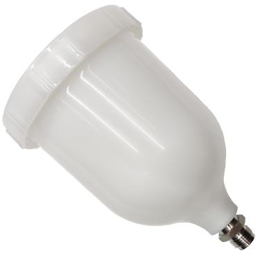 Imagem de CYDZSW Copo pulverizador de tinta, copos de pistola de pintura hvlp de 600ml, substituição de pote adequado para devilbiss dv1 gti pro tt gfg