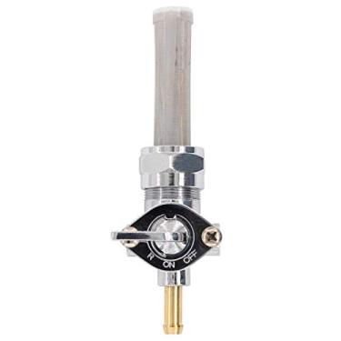 Imagem de MOTOKU Interruptor de válvula de desligamento de tanque de combustível Petcock para Dyna Electra Glide Fatboy Heritage Softail Springer Heritage Springer Low Rider Road King Sportster 1200 883 Tour