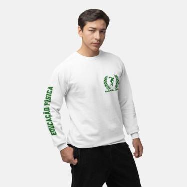 Imagem de Moletom Educação Física Gola Redonda Unissex Frio Ed.fisica - Moletom 