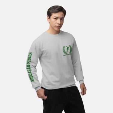 Imagem de Moletom Educação Física Gola Redonda Unissex Frio Ed.fisica - Moletom 