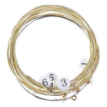 Imagem de Encordoamento Jogo de Cordas Perfeito Para Violão Eletroacústico Violã