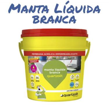 Imagem de Borracha Liquida Quartzolit 4,5kg Impermeabiliza E Protege