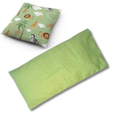 Imagem de Kit Bolsas Térmicas Bebê e Mamãe 2 Unid Safari Verde e Verde - Samani