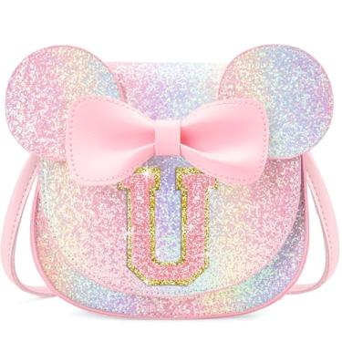 Imagem de OYLOLA Presentes de aniversário para meninas de 3, 4, 5, 6, 7 e 8 anos, bolsa infantil para meninas pequenas, presente para meninas, Cor rosa brilhante