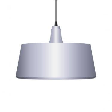 Imagem de Luminária Pendente De Mesa Retrolux Moderna Elegante Branco Branco