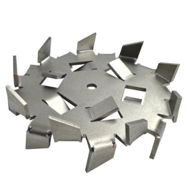 Imagem de Agitador AraS com 100mm, em aço inox 304L - Só Hélices