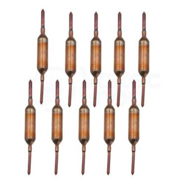 Imagem de 10 Filtro Secador 3/4 Com Silica Refrigeração Sem Rabicho - Brazan