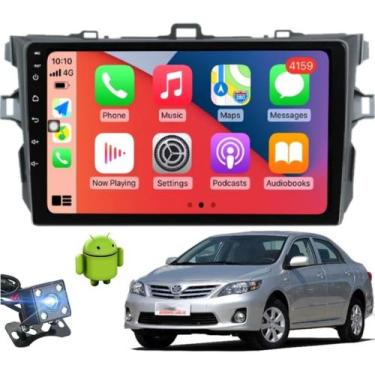 Imagem de Kit Central Multimídia 2008-2013 Toyota Corolla Android + Carplay + Câ