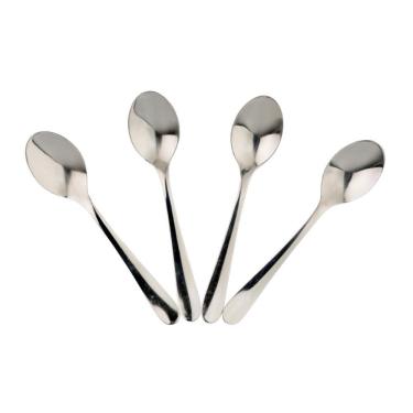 Imagem de CONJUNTO DE COLHERES PARA CAFÉ A\CASA INOX COM 4 PEÇAS REF.: JCJ17035
