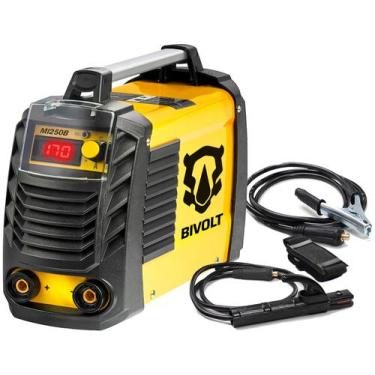Imagem de Maquina De Solda Eletrica Inversora Mma Tig Eletrodo Bivolt The Black 