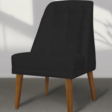 Imagem de Kit 06 Cadeiras de Jantar Paris Suede