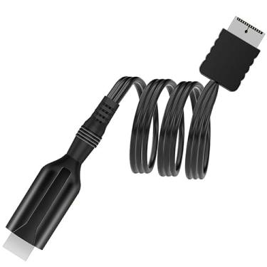 Imagem de Cabo HDMI para Console PS 2 e PS1, Conversor PS 2 para HDMI, Conectando o Monitor PS 2/ PS1 Ao HDTV HDMI, Melhoria da Qualidade do Vídeo, Suporta Todos Os Modos de Exibição do PS