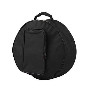 Imagem de Mochila Professinal de Caixa de 14 Polegadas, Tecido Oxford 600D Resistente à água, Preto ou Vermelho, Com Bolsos para Baquetas, Livro de Música, Alça Superior e Alças de Ombro