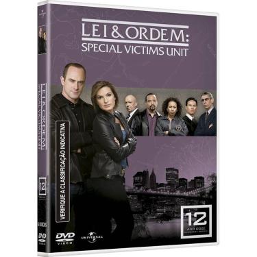 Imagem de Law And Order: SVU - 12º Ano - DVD sintético - Drama Policial