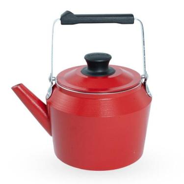 Imagem de Chaleira De Alumínio Fundido N 18 - Cor Vermelho - EXTANG