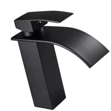 Imagem de Torneira Monocomando Cascata Lavabo Aço Inox 304 Banheiro  - Moreira I
