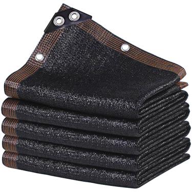 Imagem de winemana Tela De Sombra Preta 30X30 Pés – Proteção Solar 90% Para Estufa, Jardim, Pátio, Canil, Galinheiro E Externa, Plantas Com 2 Ilhós Reforçados