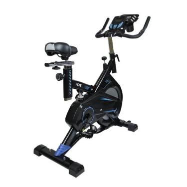 Imagem de Bicicleta Para Spinning Pro, E17, Acte Sports Preto E Azul