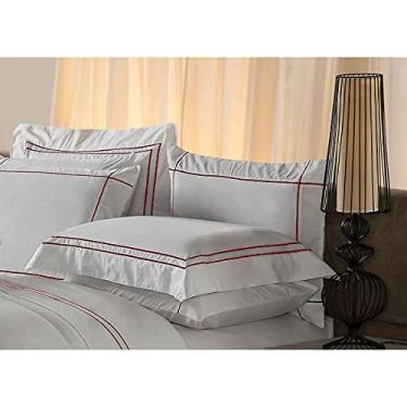 Imagem de FRONHA PREMIUM HARMONIOUS RED PERCAL 230 FIOS 50X90