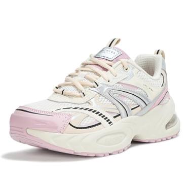 Imagem de Skechers Tênis feminino Uno Ryze-Scale Up, Natural/rosa, 37
