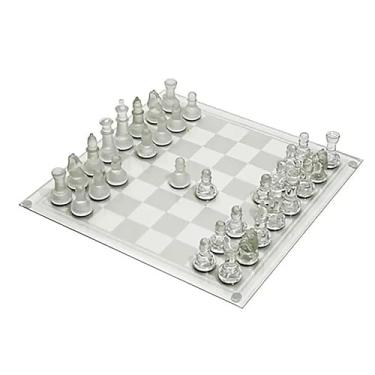 Imagem de Jogo de xadrez De Vidro 25 x 25 CM