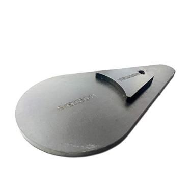 Imagem de LavaLock® 3" Pipe Tear Drop BBQ Draft Smoker Damper Exhaust Assembly Weld-On 3.5