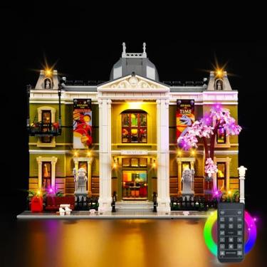 Imagem de LocoLee RC LED Light Kit Compatible with Lego Natural History Museum 10326, Remote Control Creative Lighting Set Accessories Compatible with Lego 10326 Building Set (Lights Only, No Models)
