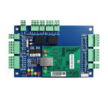 Imagem de Wiegand profissional de 2 portas com base em IP 26 bits 34Bit Placa de controle de acesso à rede Painel de acesso controlador com software