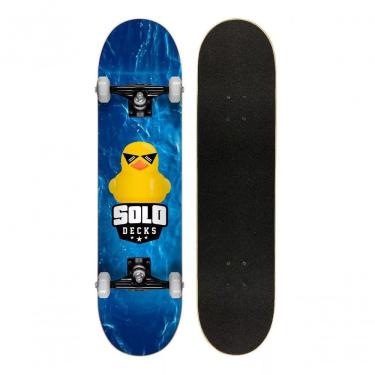 Imagem de Skate Montado Profissional Solo Decks Duck Até 120kgs