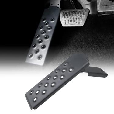 Imagem de JROAD Painel de apoio para o pé lado esquerdo do pedal morto lado do motorista compatível com Jeep Wrangler JL JLU 2018 2019 2020 2021 e Gladiator JT 2018-2021