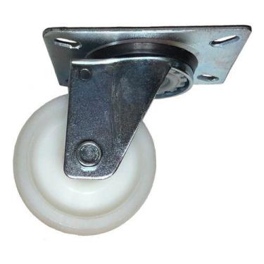 Imagem de (26pçs) Rodinha Giratórias Nylon 3pol. 100kg Por Rodizio - ABCMAIOR