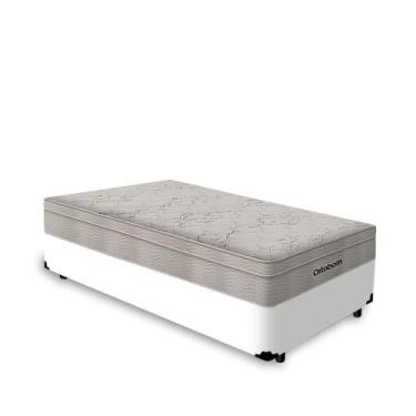 Imagem de Cama Box com Colchão de Molas Ensacadas Ortobom AirTech Solteiro 88cm,