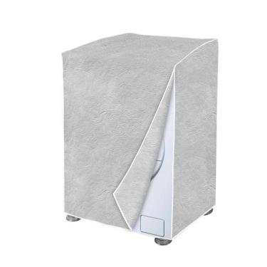 Imagem de Capa De Máquina De Lavar Cinza Perolizada - Gg - Vida Pratika