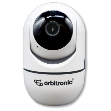 Imagem de Mini Camera Segurança Robô Wifi Hd Onvif Noturna ORB772 Orbitronic