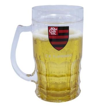 Imagem de Caneca Cerveja 400ml - Flamengo - Mileno