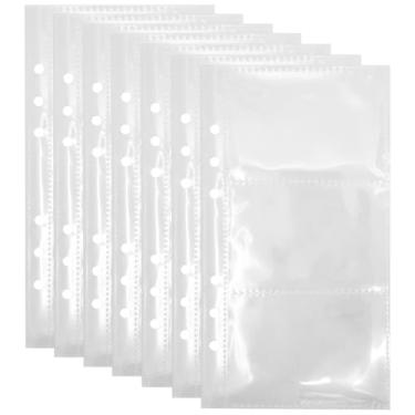 Imagem de Fichário de cartão fotográfico A6, refil de 6 anéis, 240 bolsos compatíveis com cartões, fotos Instax e cartões fotográficos K-Pop (40 folhas)