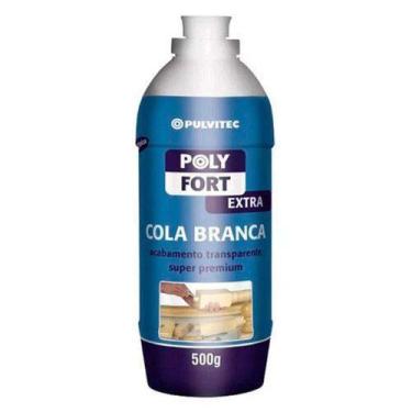 Imagem de Cola Branca PVA Extra 500g - Alta Performance - Acabamento Transparent