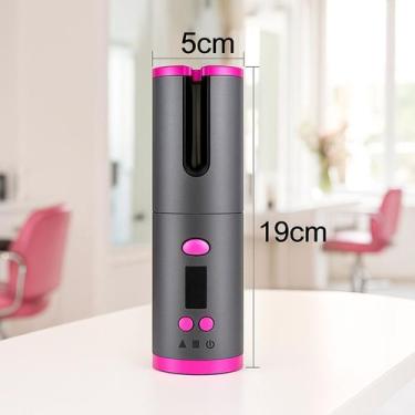 Imagem de Modelador de Cachos USB Compacto Perfeito para Viagem - RELET