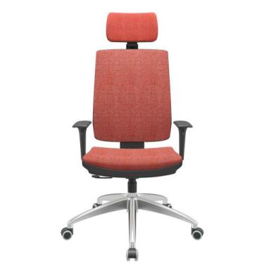 Imagem de Cadeira Office Brizza Soft Concept Rose RelaxPlax Com Encosto Cabeca B