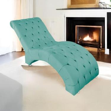 Imagem de Espreguiçadeira Relaxante para Descanso P02 Suede - Doce Sonho Móveis,