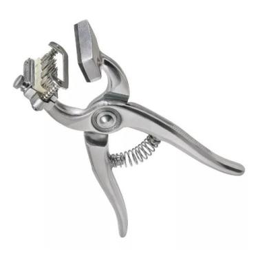 Imagem de Tatuador Orelha Bovino Identificação 4 Posições 10mm - Agrovet Equipam