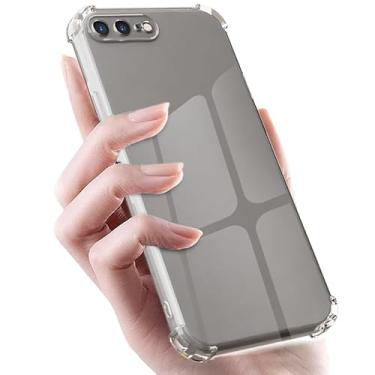 Imagem de Capa Case Protetora Anti Impacto Celular TPU Compatível Apple iPhone 7/8 PLUS Transparente Premium