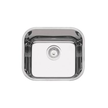 Imagem de Cuba de embutir Tramontina Lavínia 40 BL alto brilho 40x34 cm Aço Inox