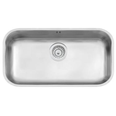 Imagem de Cuba de embutir Tramontina Lavínia 56 BL acetinado 56x34 cm Aço Inox