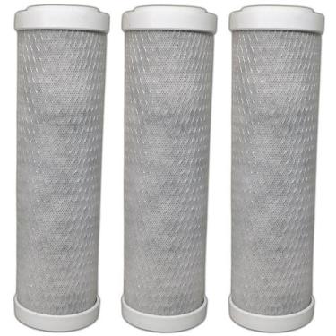 Imagem de Kit 3 Filtro Refil Compatível Acqualimp Fpe-01R Carbon Block - 24 Hora