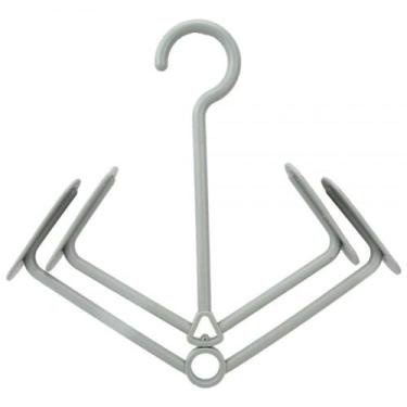 Imagem de Varal Cabide Calçados Seque 2 Pares De Tênis Sem Deformação