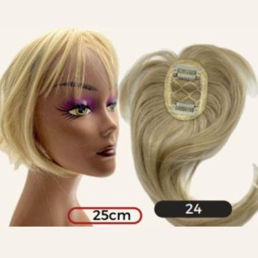 Imagem de Aplique Topo com Franja  Fibra Orgânica 25cm e 35cm  Produto Importado