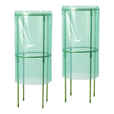 Imagem de Generic Cobertura de mudas de plantas para jardim, promove o crescimento, protege as plantas de animais, economiza espaço e mini estufa reutilizável, 2 Partes